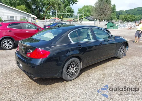 2011 Infiniti G25X from USA, damaged, VIN JN1DV6ARXBM651833